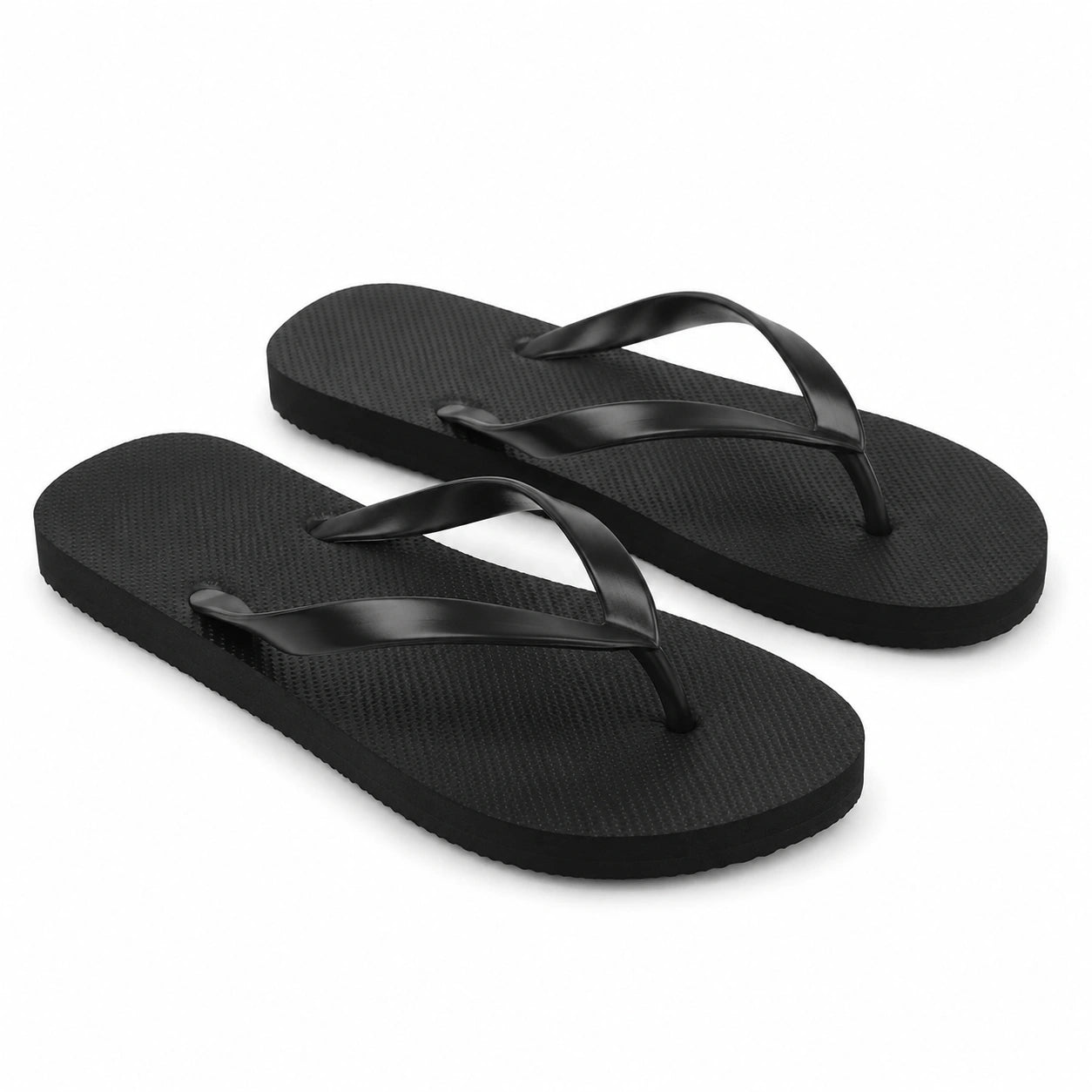 Infradito 38/39 nere in materiale sintetico - leggere per mare e piscina